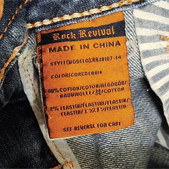 Rock Revival Debby bootcut jeans size 28 - Picture 10 of 10